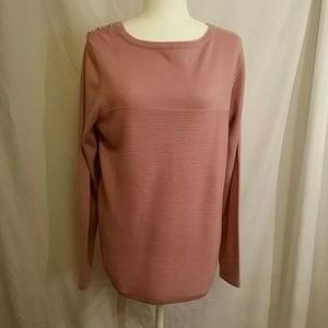 Mauve pullover ladies sweater